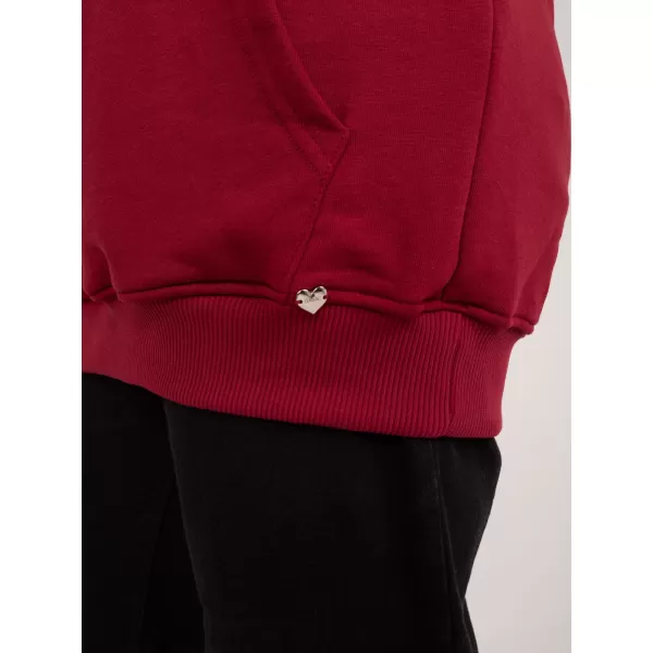  Damen-Sweatshirt BASIC FEEL GOOD RV-BL-6338.19X BURGUND 