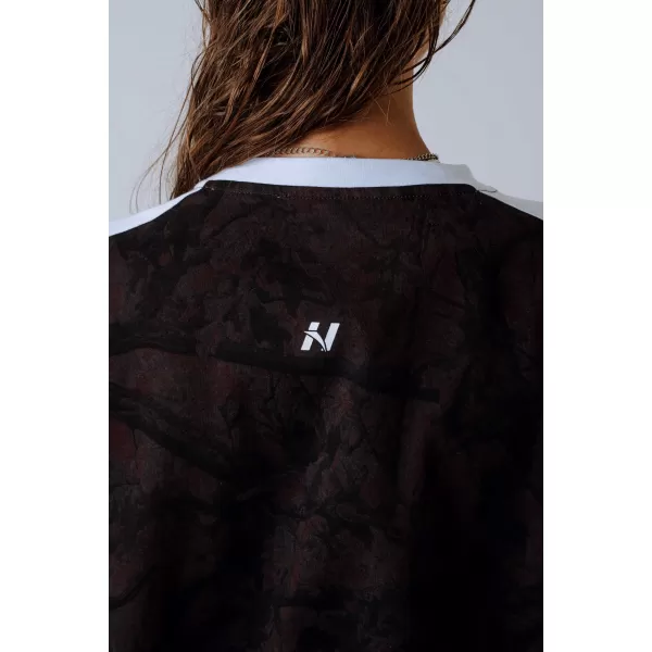  T-Shirt mit entspannter Passform POWER 894 DARK BROWN CAMO Nebbia 