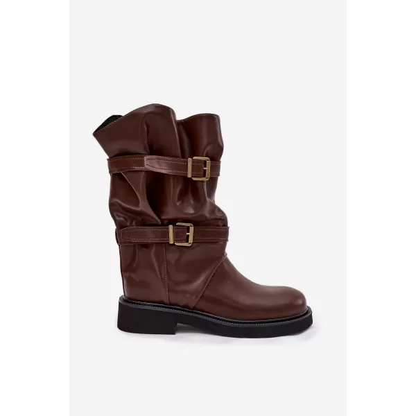  Damenstiefel BOTO HALVESSA 39587 BRAUN 