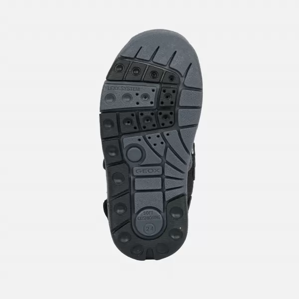  Sandalen für Jungen GEOX MULTY B650FA05014C9999 SCHWARZ 