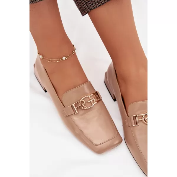  Damenmokassins D&A CR61-3125 BEIGE 