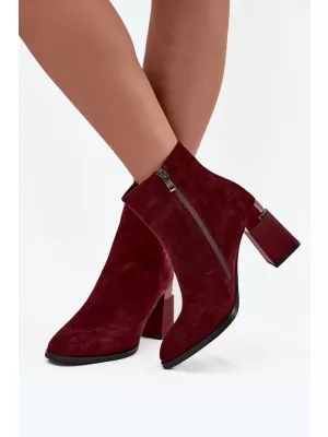 Damenschuhe D&A CR52-718 WEIN