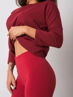 Damenbluse BASIC FEEL GOOD RV-BZ-4691.43P BURGUND