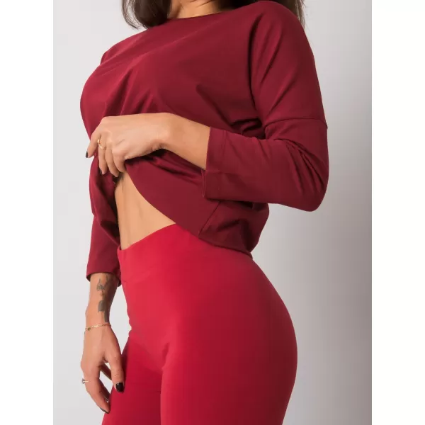  Damenbluse BASIC FEEL GOOD RV-BZ-4691.43P BURGUND 