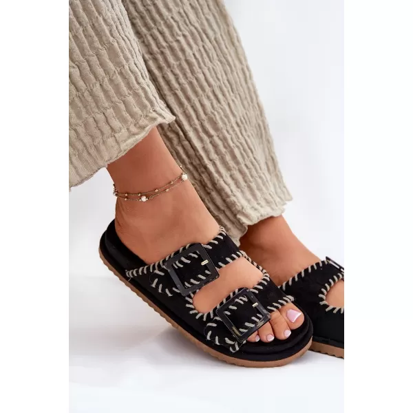  Damenhausschuhe BOTO VISLEY 37423 SCHWARZ 