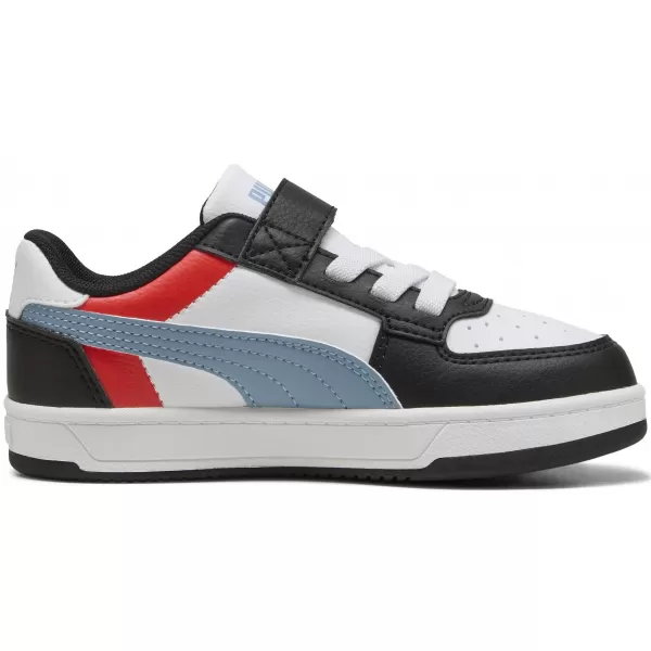 Kinderschuhe PUMA CAVEN 2.0 BLOCK AC+ PS 394462-17 PUMA WEIß/COOL BLAU/SCHWARZ 