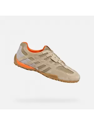 Herren-Sneaker GEOX SNAKE ORIGINAL G002963 BEIGE