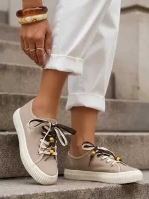 Damenschuhe DSTREET ZY1408 BEIGE