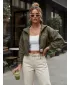 Damenjacke DSTREET TY4210 GRÜN