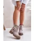 Damenschuhe mit Absatz BOTO CAPPUCINO 33658 VELOURS