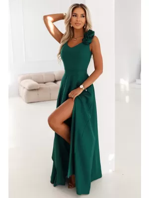 Kleid NUMOCO 643-1 FLASCHENGRÜN