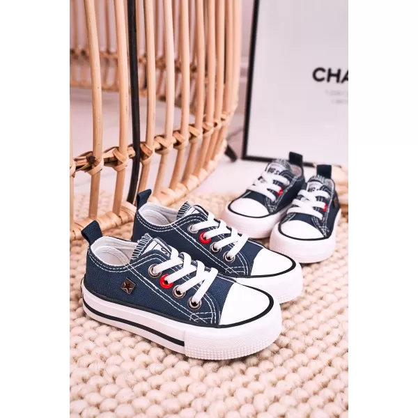  Kinder-Sneaker BIG STAR HH374195 NAVY Big Star Shoes 