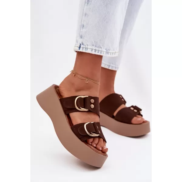  Damensandalen BOTO NELIRAE 42057 KAFFEE 