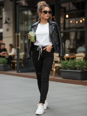 Damenhosen DSTREET UY2857 SCHWARZ