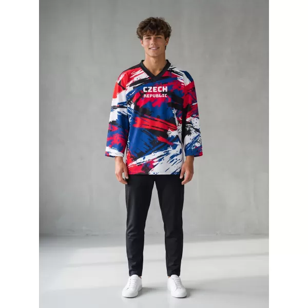  Hochwertiges Unisex-Trikot ALTISPORT VOJ/ALU036DRES01 TSCHECHISCH 