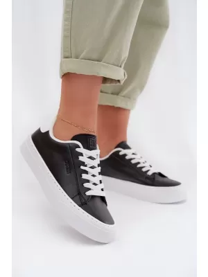Damen-Sneaker BIG STAR TT274927 SCHWARZ Big Star Shoes