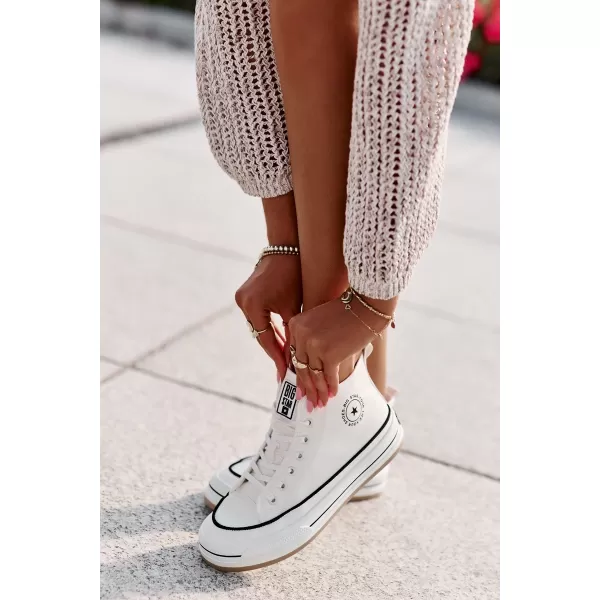  Damen-Sneaker BIG STAR OO274061 WEISS Big Star Shoes 