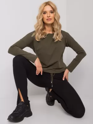 Damenbluse BASIC FEEL GOOD RV-BZ-5122.02P KHAKI
