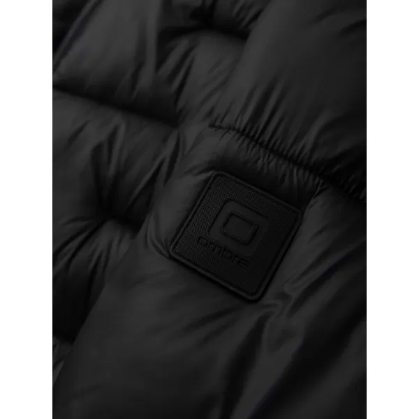  Herrenjacke OMBRE OM-JAHP-0235 SCHWARZ 