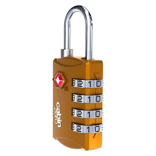  Sperren CABINZERO TSA Travel Lock ORANGENKÄLTE 