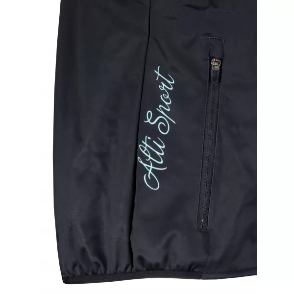  Premium-Softshelljacke für Damen ALTISPORT VOJ/ALW048JACK01 SCHWARZ UND BLAU 
