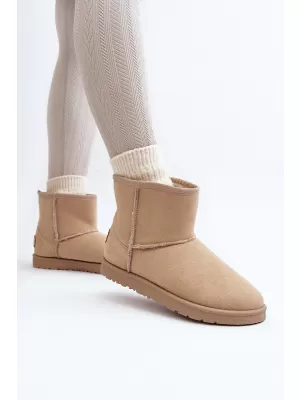 Damen-Schneestiefel CROSS MM2R4023C BEIGE Cross Jeans