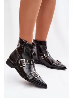 Damenschuhe mit Absatz BOTO HAMIRA 42065 SCHWARZ