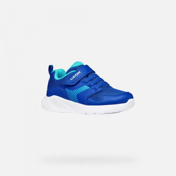  Turnschuhe für Jungen GEOX SPRINTYE J55GBA0BC14C4255 BLAU 