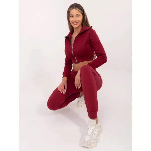  Damen-Jogginghose BASIC FEEL GOOD RV-DR-5040.04X BURGUND 