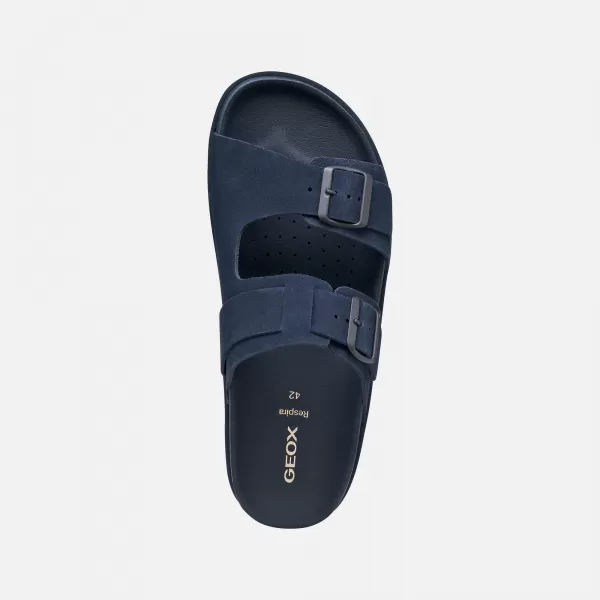  Herrenhausschuhe GEOX PARNAIBA G014432 DUNKELBLAU 