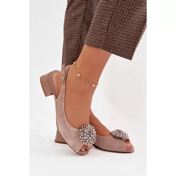  Damensandalen D&A CR61-3030 BEIGE 