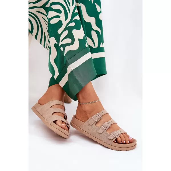  Damenhausschuhe BOTO ULIRI 36079 KHAKI 