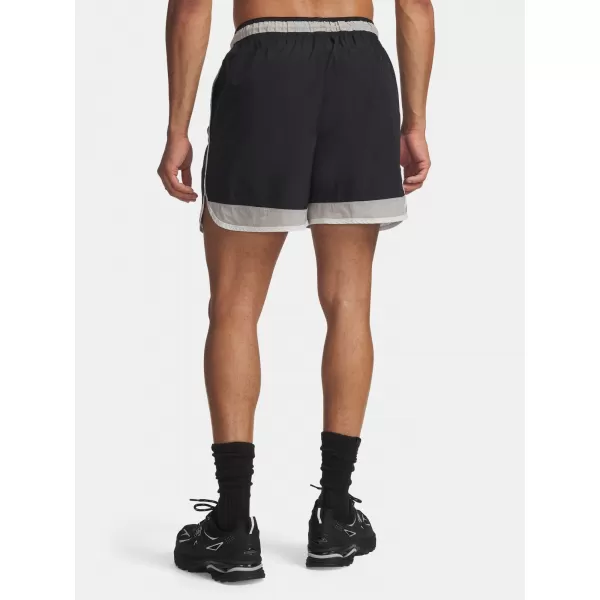  Herrenshorts UNDER ARMOUR UA ICON WOVEN TRACK SHORTS 6009350-001 SCHWARZ 