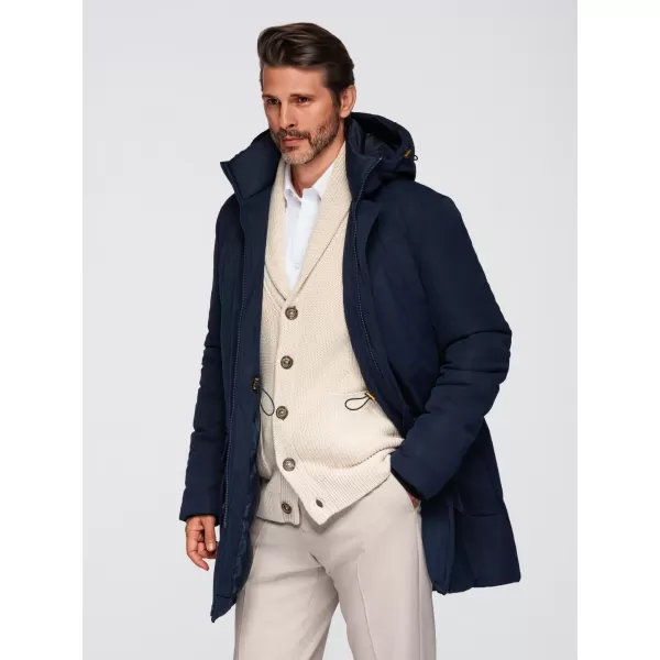  Herrenparka OMBRE OM-JAPJ-0287 MARINEBLAU 