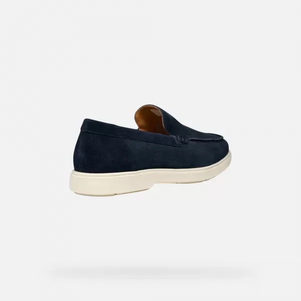  Herrenmokassins GEOX SPHERICA EC17 G014395 DUNKELBLAU 