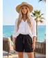 Damen-Shorts ALTISPORT HOLLICE SCHWARZ