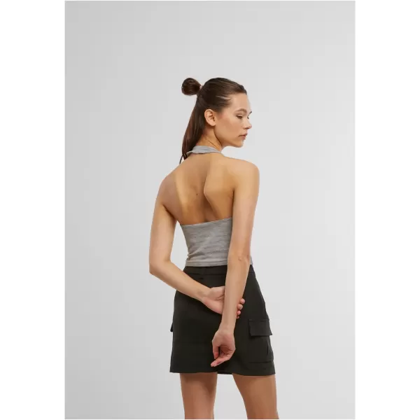  Damen-T-Shirt URBAN CLASSICS TB7533 GRAU MELIERT 