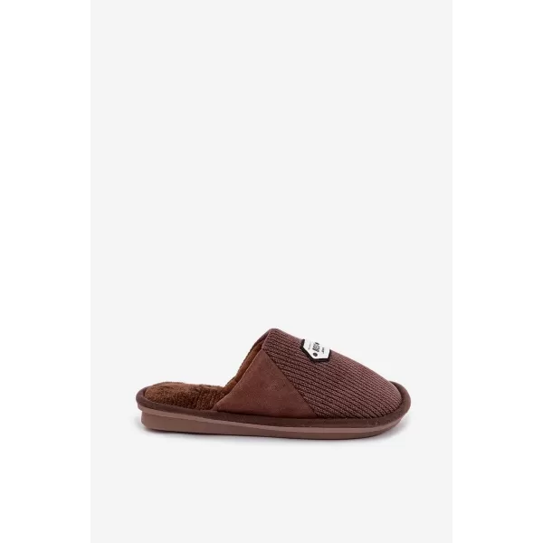  Herrenhausschuhe BOTO PRESINE 40744 BRAUN 