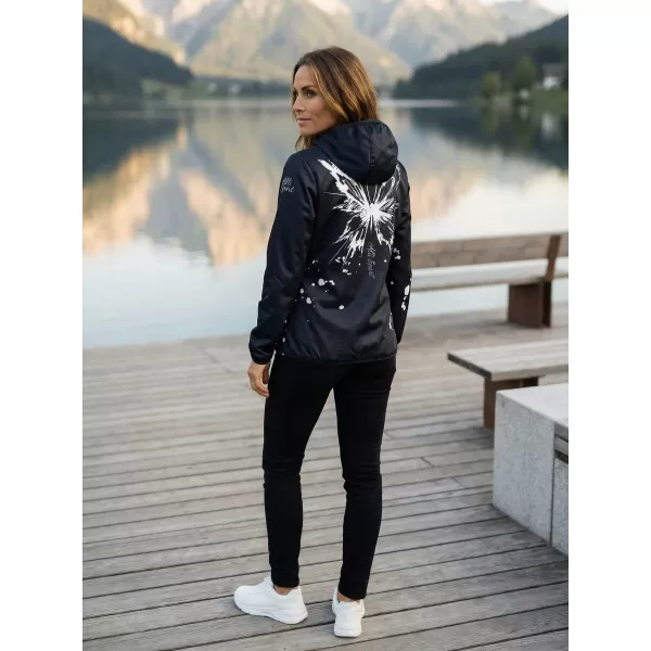  Premium-Softshelljacke für Damen ALTISPORT VOJ/ALW077JACK01 SCHWARZ 