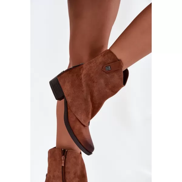  Damenschuhe mit Absatz BOTO SYLVETTE 39097 KAMEL 