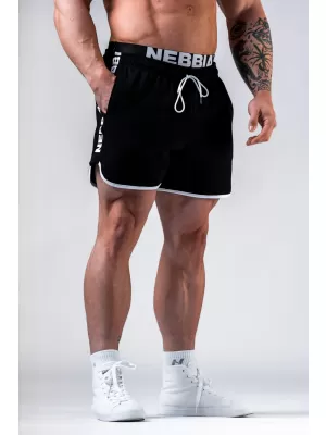 Sweatshorts HERO 295 BLACK Nebbia