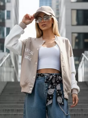 Damenjacke DSTREET BY1209 BEIGE