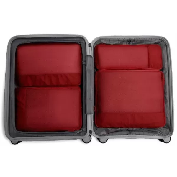  Koffer HEYS Ecotex Compression Packing Cube 4 Pc Set ROTER AHORN 