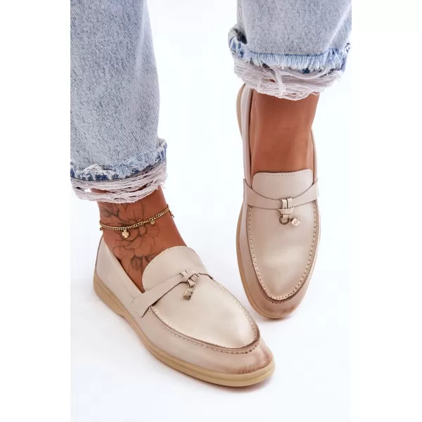  Damenmokassins BOTO CORTEZ 26651 BEIGE 