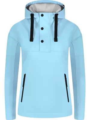 Softshelljacke für Damen NORDBLANC SHOAL NBSSL8341 HELLBLAU