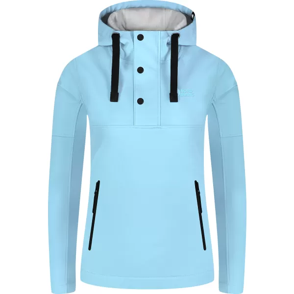  Softshelljacke für Damen NORDBLANC SHOAL NBSSL8341 HELLBLAU 