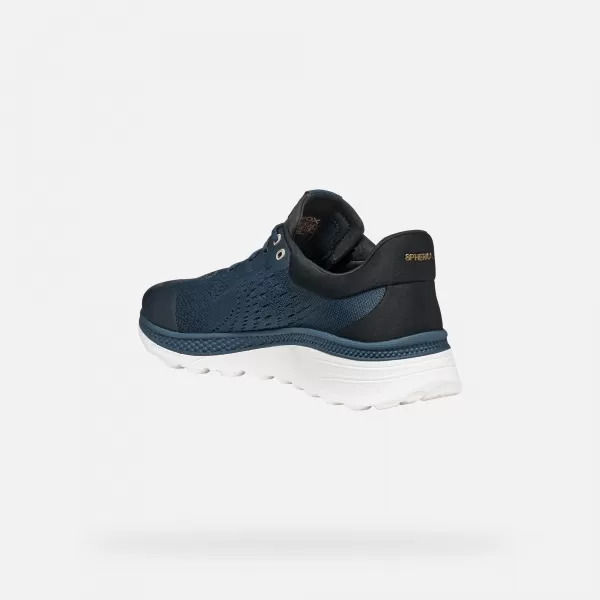  Herren-Sneaker GEOX SPHERICA ACTIF X1 G014572 DUNKELBLAU 