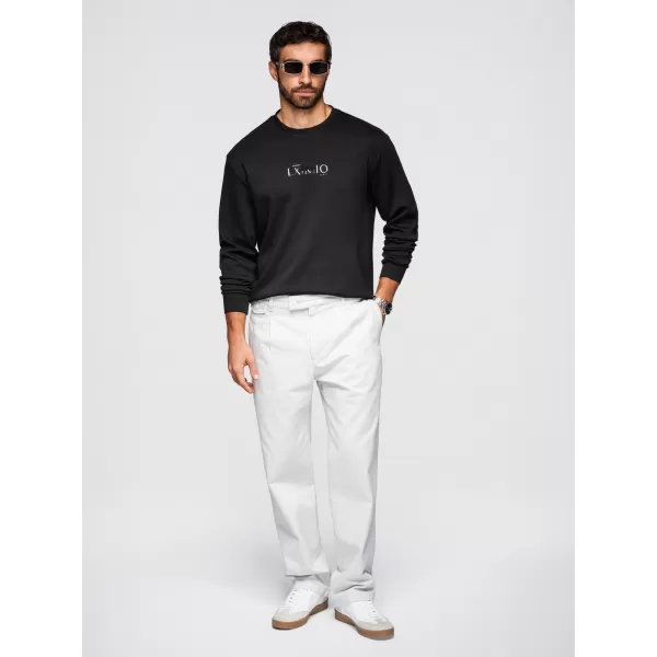  Herren-Sweatshirt OMBRE OM-SNBC-0199 SCHWARZ 