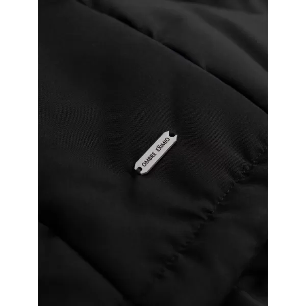  Herrenjacke OMBRE OM-JAHP-0237 SCHWARZ 