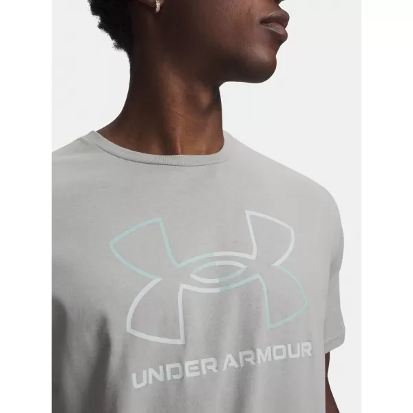  Herren-T-Shirt UNDER ARMOUR UA GL FOUNDATION UPDATE SS 1382915-069 GRAU 